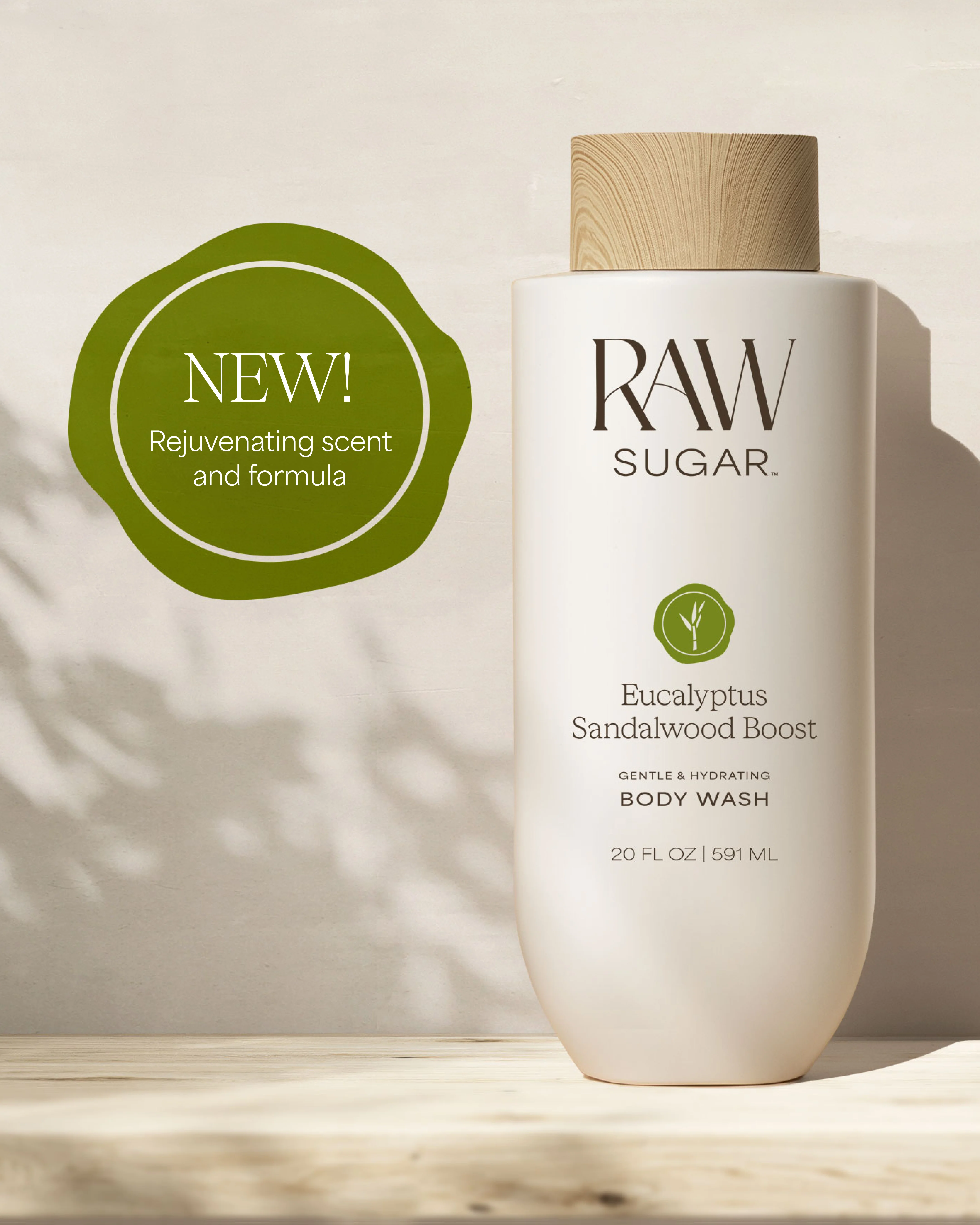 Eucalyptus Sandalwood Boost Body Wash | Eucalyptus + Sandalwood | 20 fl oz - Image 9