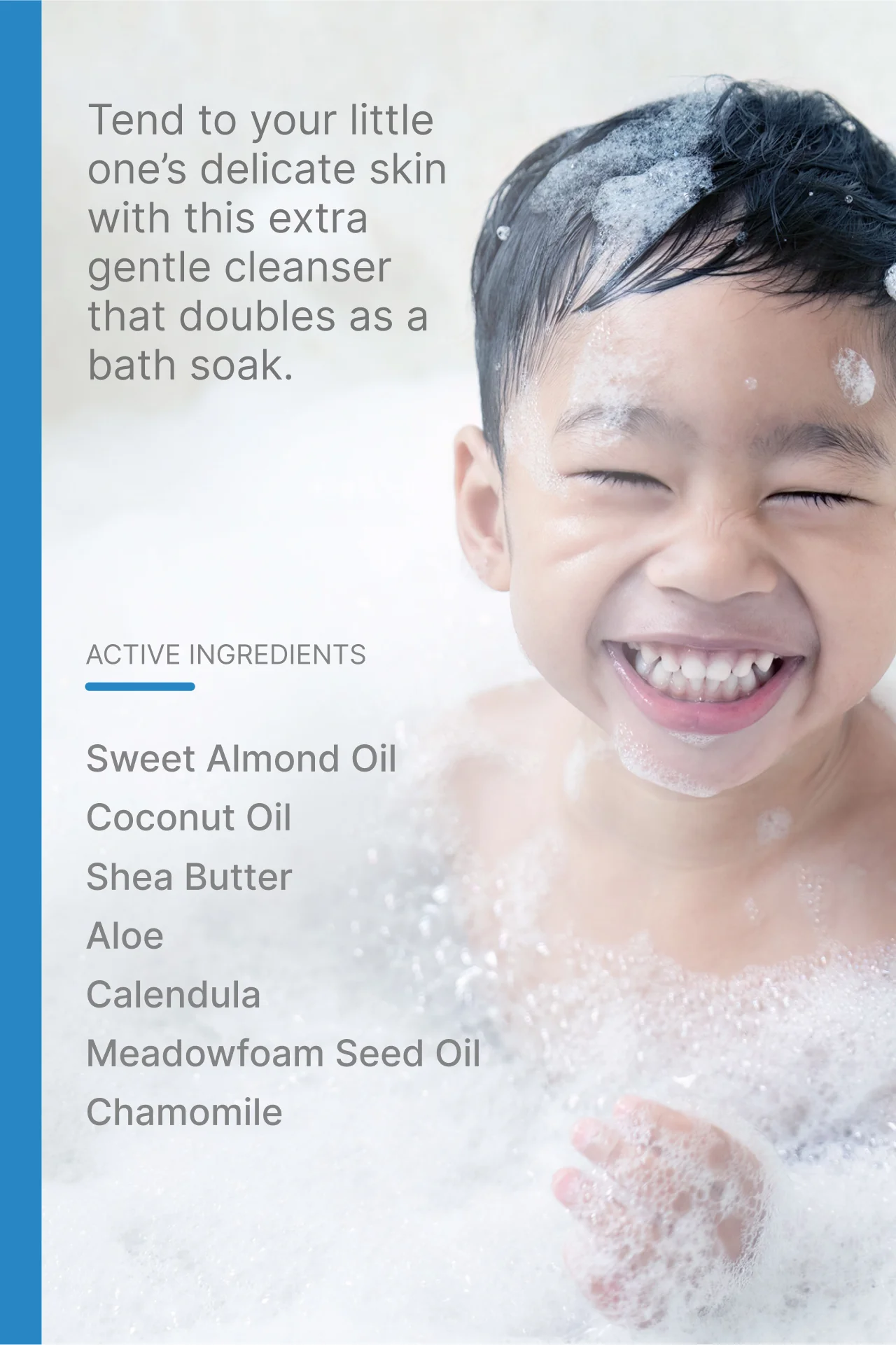 Kids' 2-in-1 Body Wash + Bath Soak - Sensitive | Fragrance Free | 12 fl oz - Image 5