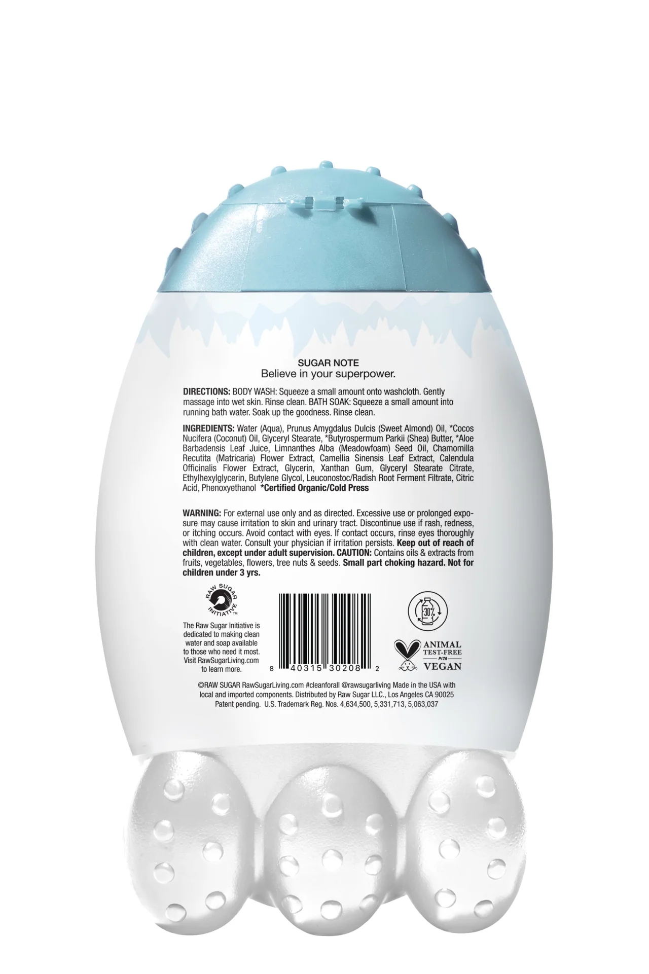 Kids' 2-in-1 Body Wash + Bath Soak - Sensitive | Fragrance Free | 12 fl oz - Image 7