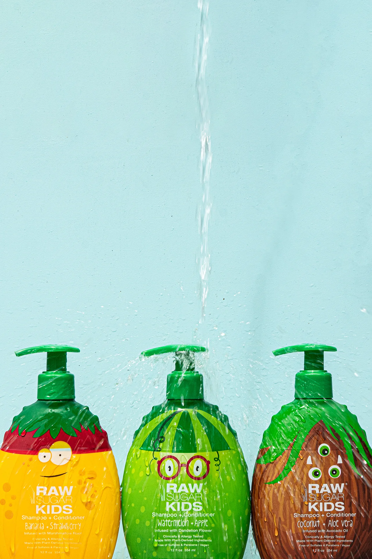 Kids' 2-in-1 Shampoo & Conditioner | Watermelon + Apple | 12 fl oz - Image 7