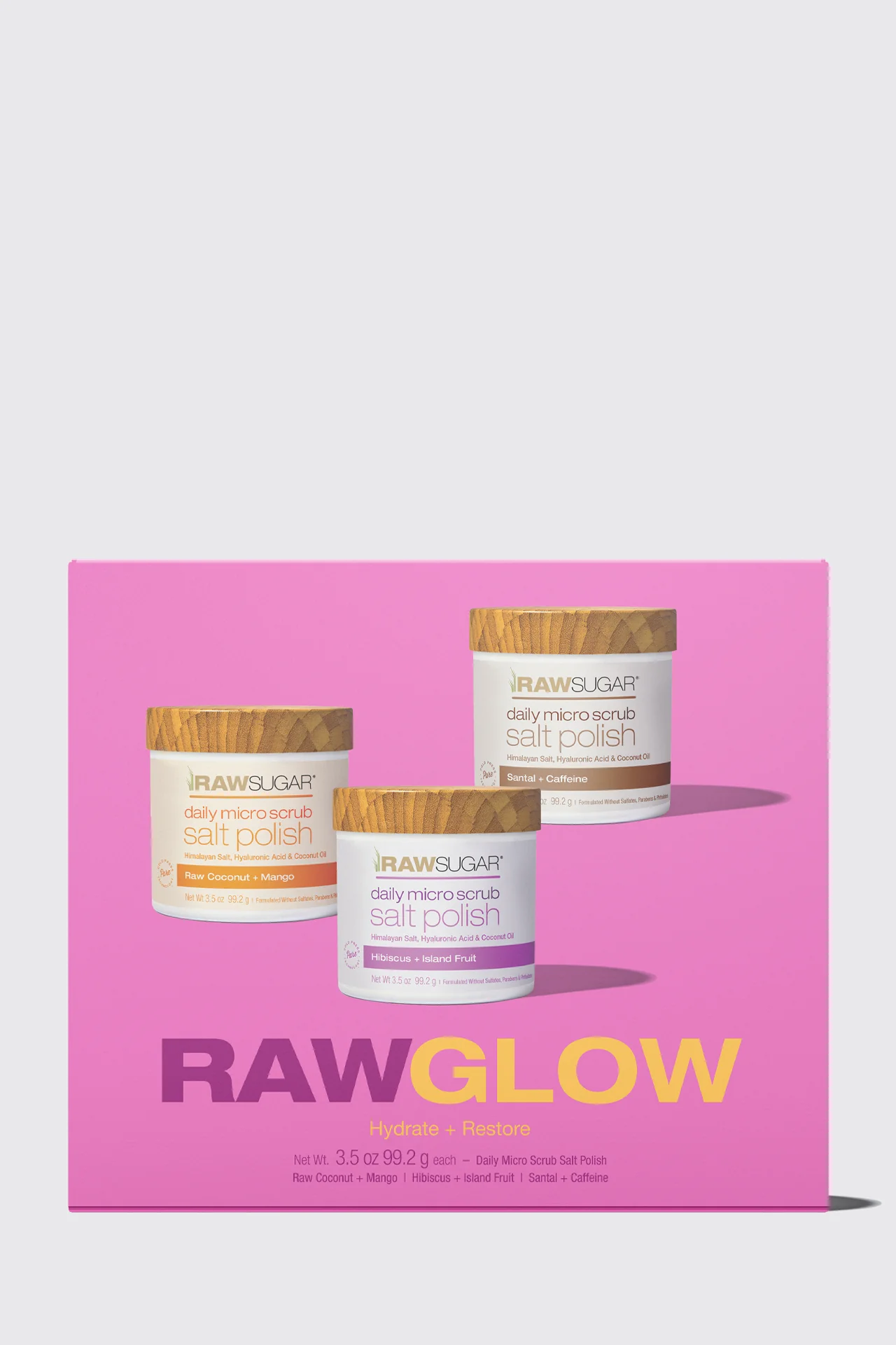 Raw Glow | 3 Piece Set