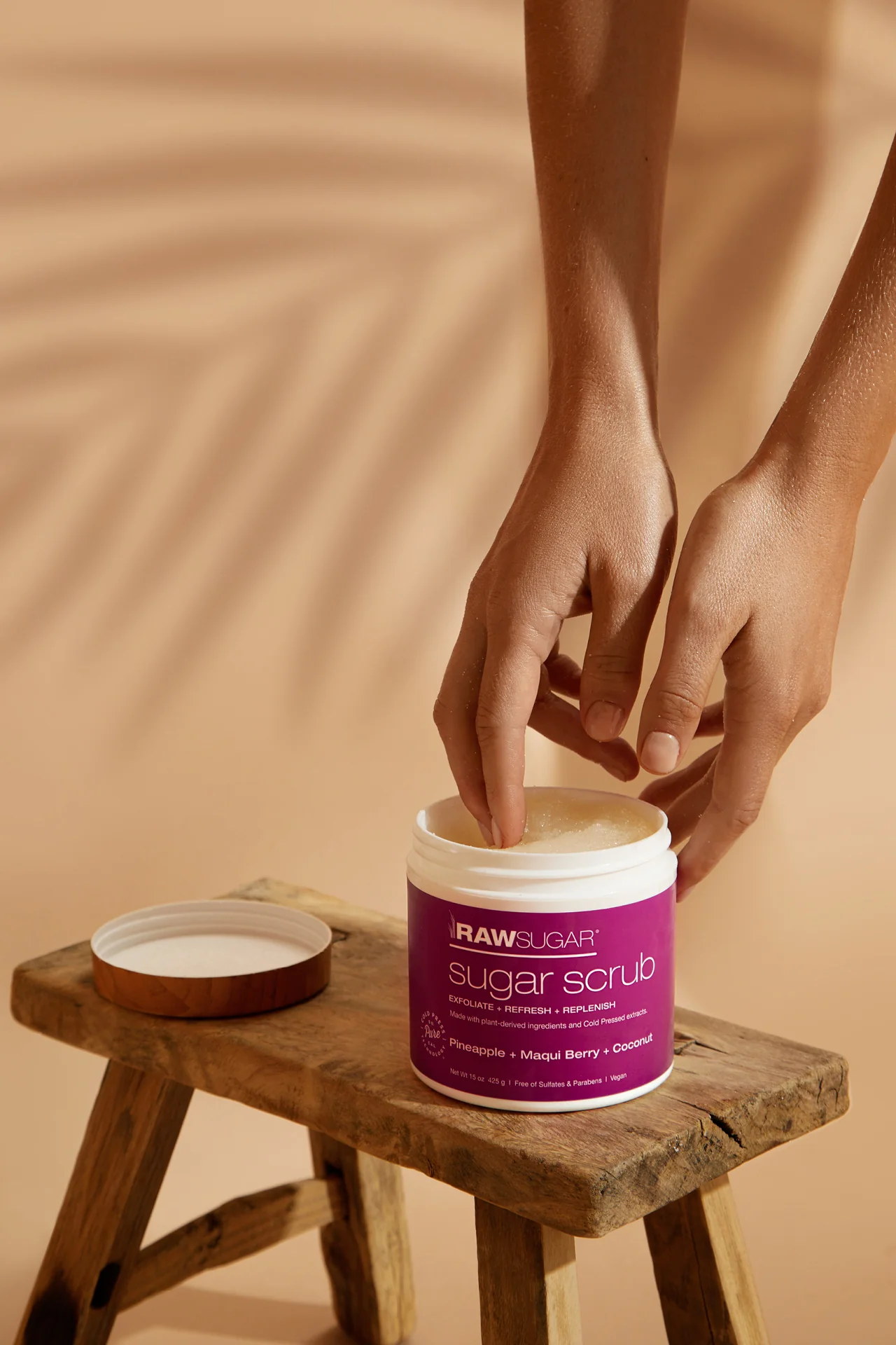Sugar Scrub | Pineapple + Maqui Berry + Coconut | 15 oz - Image 12