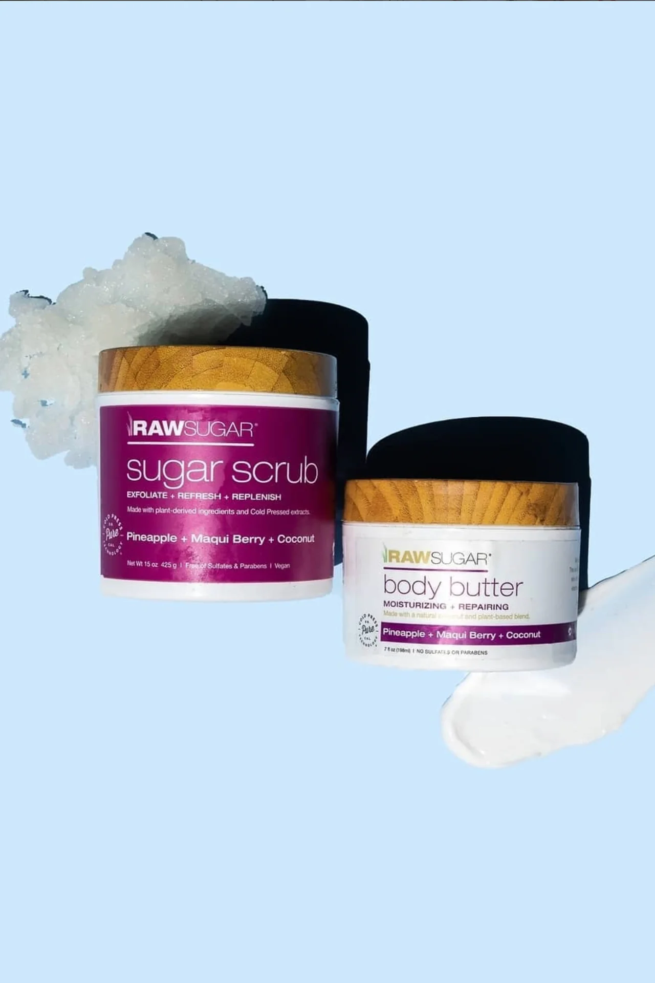 Sugar Scrub | Pineapple + Maqui Berry + Coconut | 15 oz - Image 9