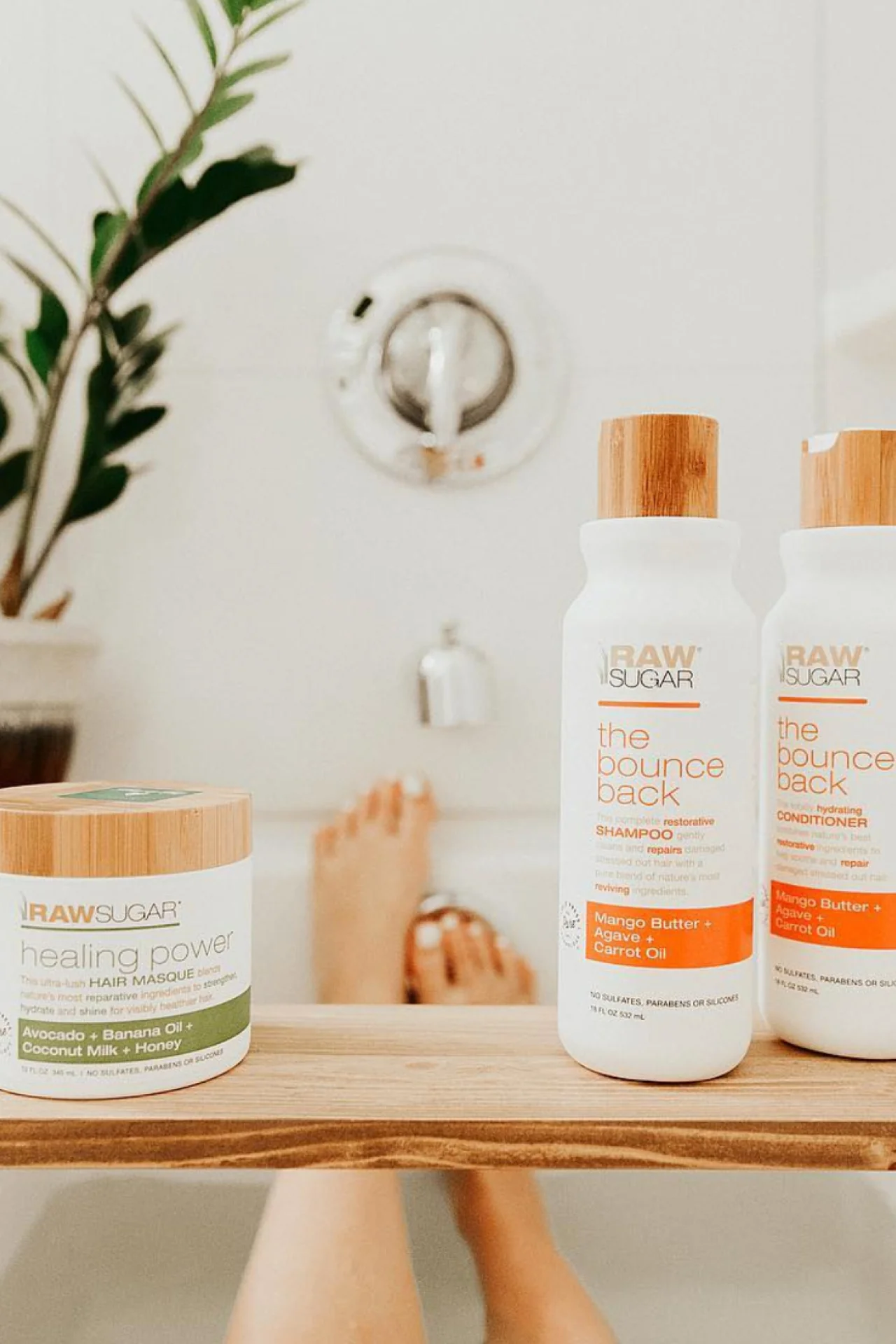 The Bounce Back Shampoo | Mango Butter + Agave + Carrot Oil | 18 fl oz - Image 8