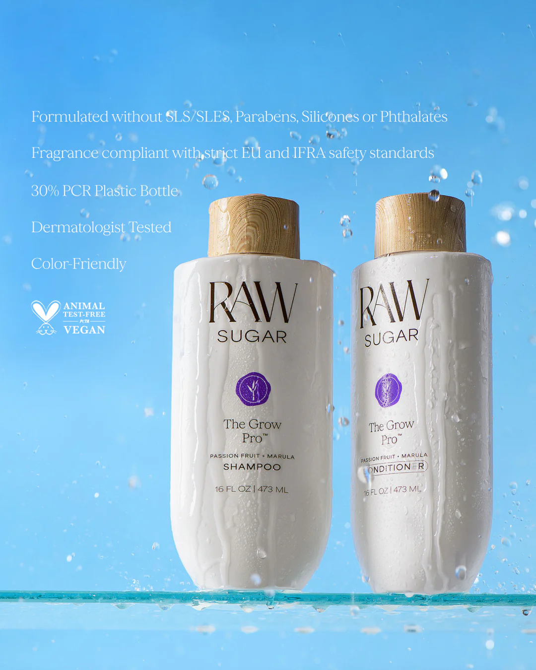 The Grow Pro Shampoo | Passion Fruit + Marula | 16 fl oz - Image 4