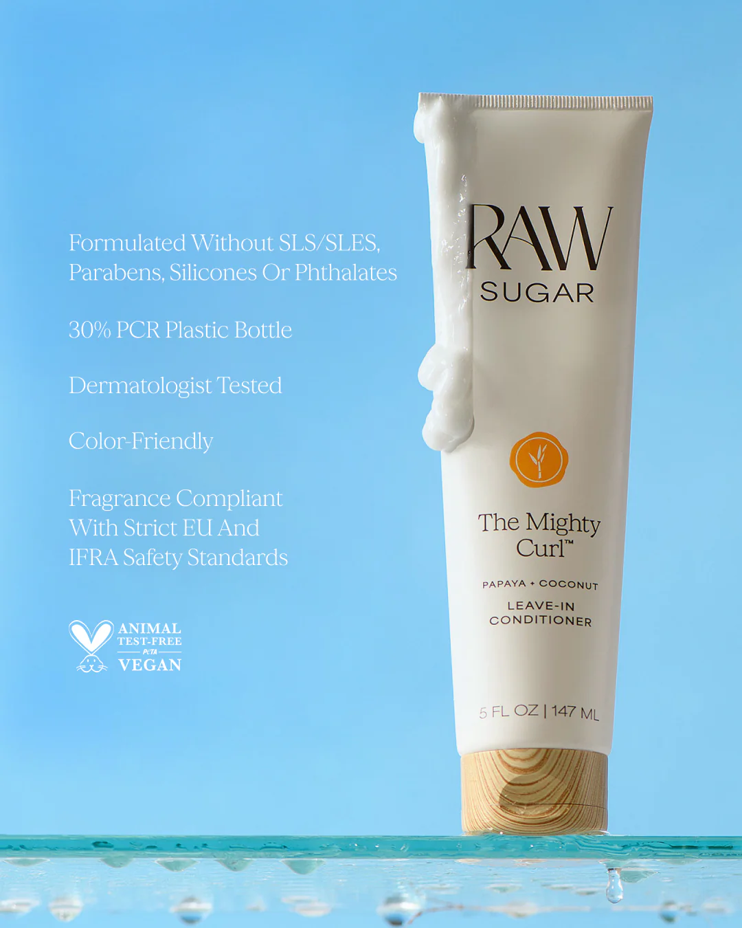 The Mighty Curl Leave-In Conditioner | Papaya + Coconut | 5 fl oz - Image 4