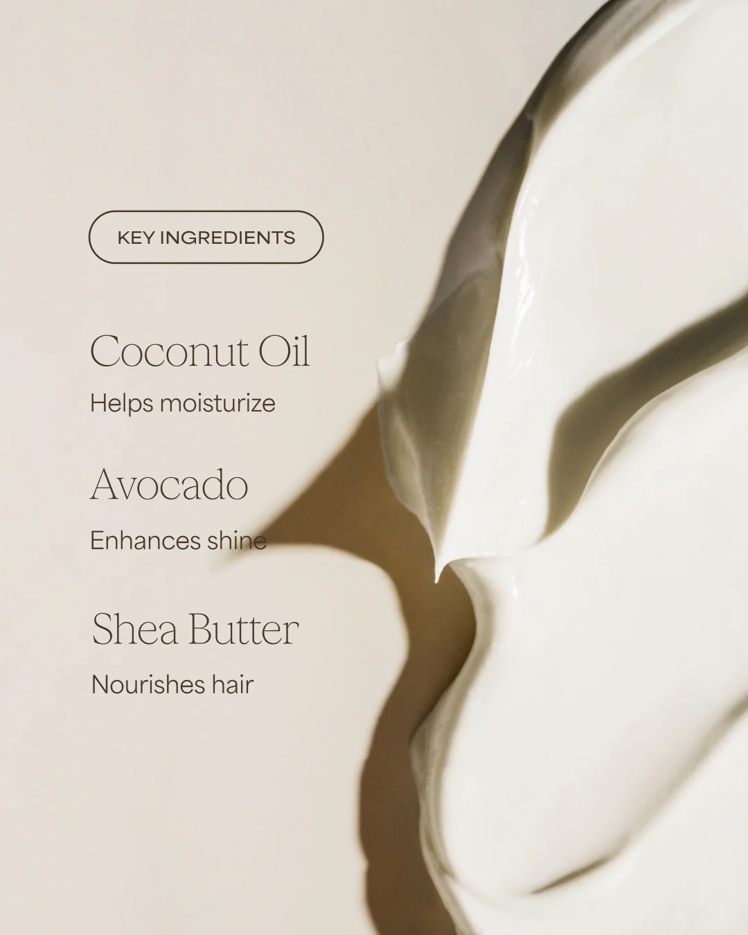 The Moisture Smoothie Hair Mask | Avocado + Coconut | 10 fl oz - Image 3