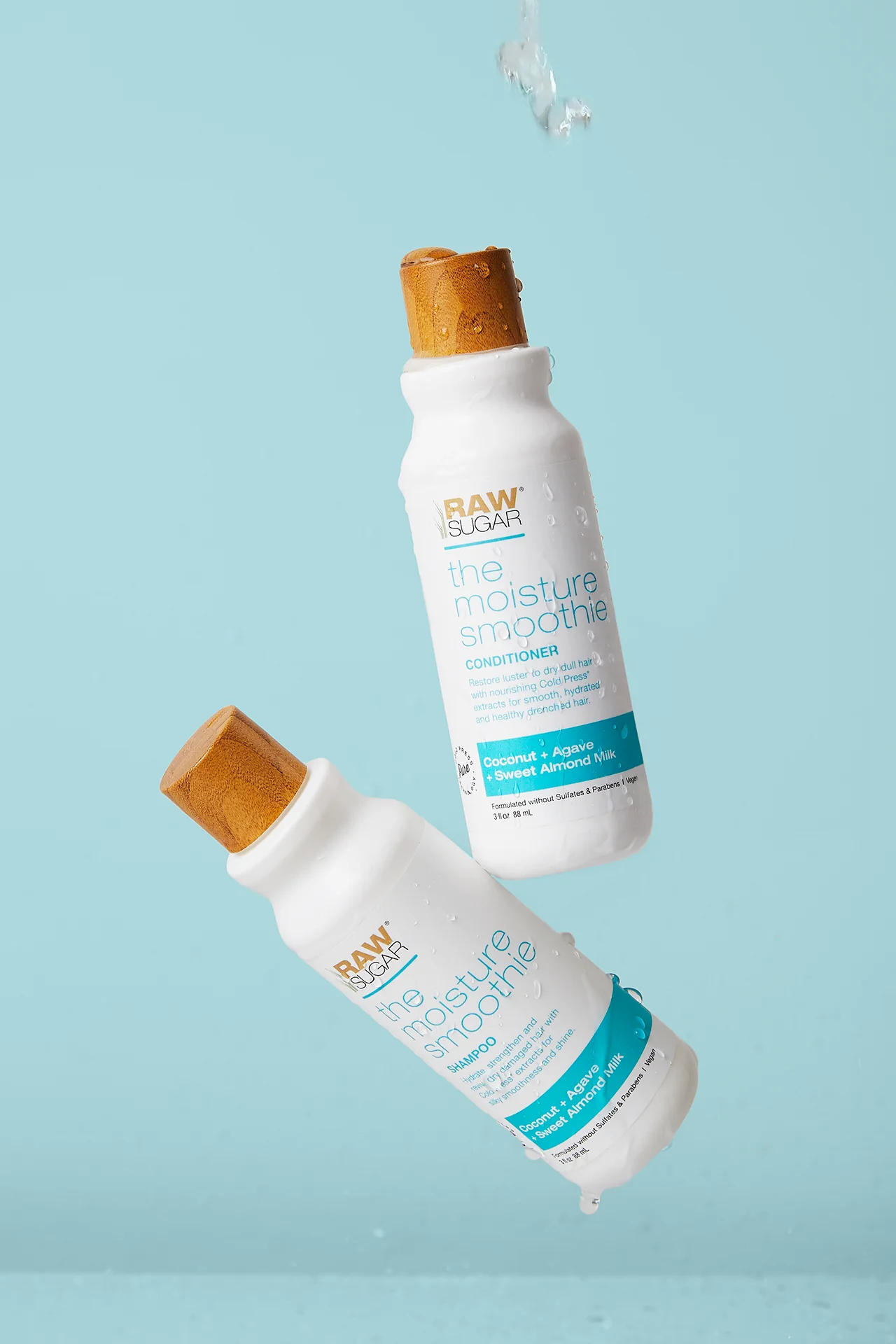 The Moisture Smoothie Shampoo | Coconut + Agave + Sweet Almond Milk | 3 fl oz - Image 3