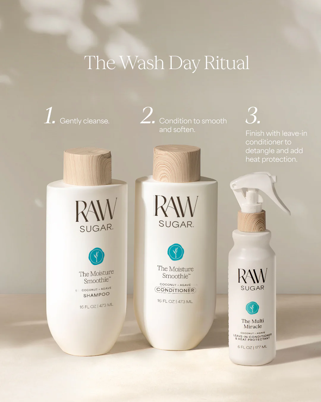 The Multi Miracle Leave-In Conditioner & Heat Protectant | Coconut + Agave | 6 fl oz - Image 5