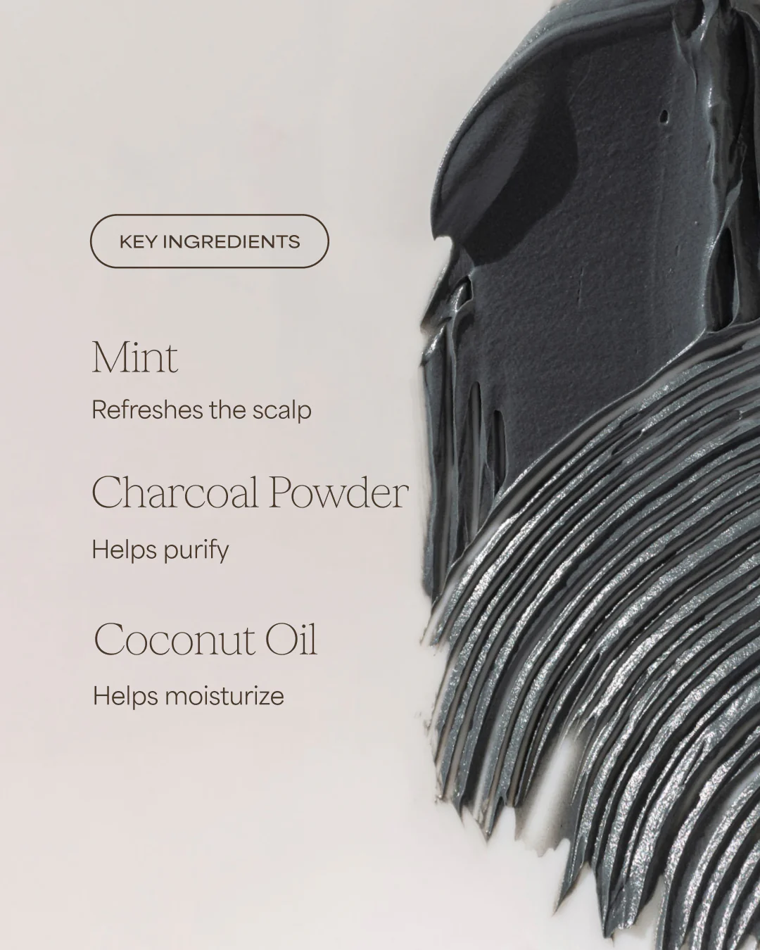 The Scalp Restore Hair & Scalp Mask | Charcoal + Mint | 6.6 fl oz - Image 3