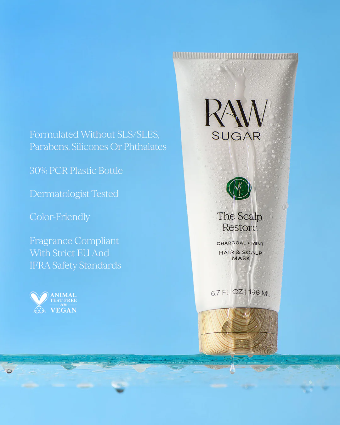 The Scalp Restore Hair & Scalp Mask | Charcoal + Mint | 6.6 fl oz - Image 4