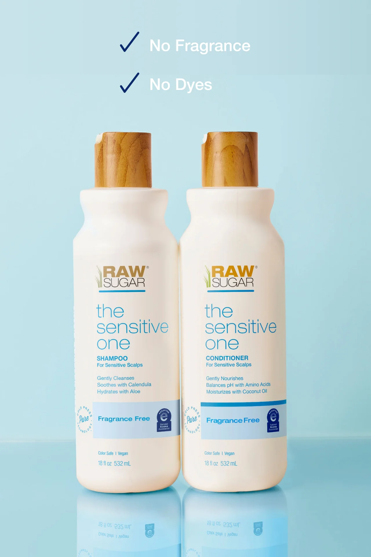 The Sensitive One Shampoo | Fragrance Free | 18 fl oz - Image 4