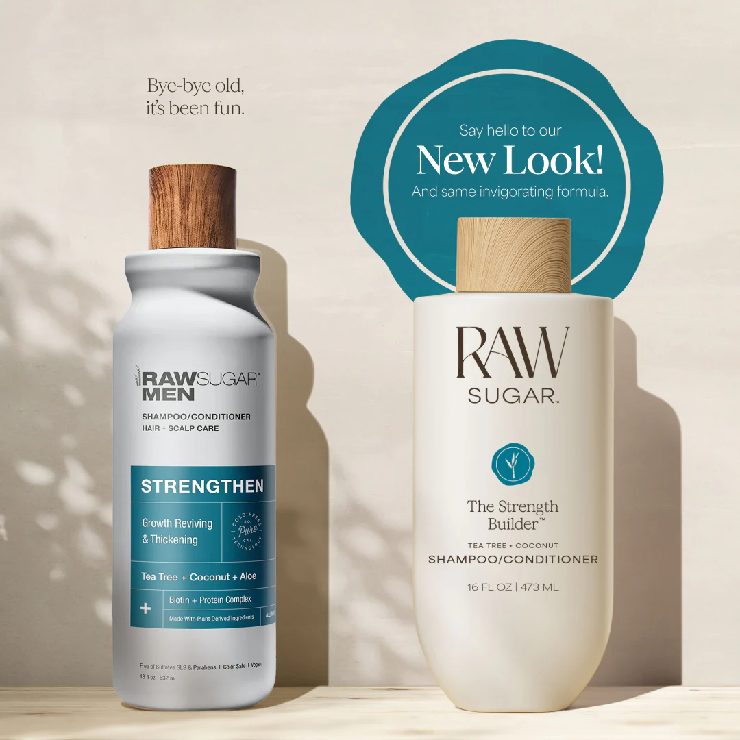 The Strength Builder 2-in-1 Shampoo & Conditioner | Tea Tree + Coconut | 16 fl oz - Image 7