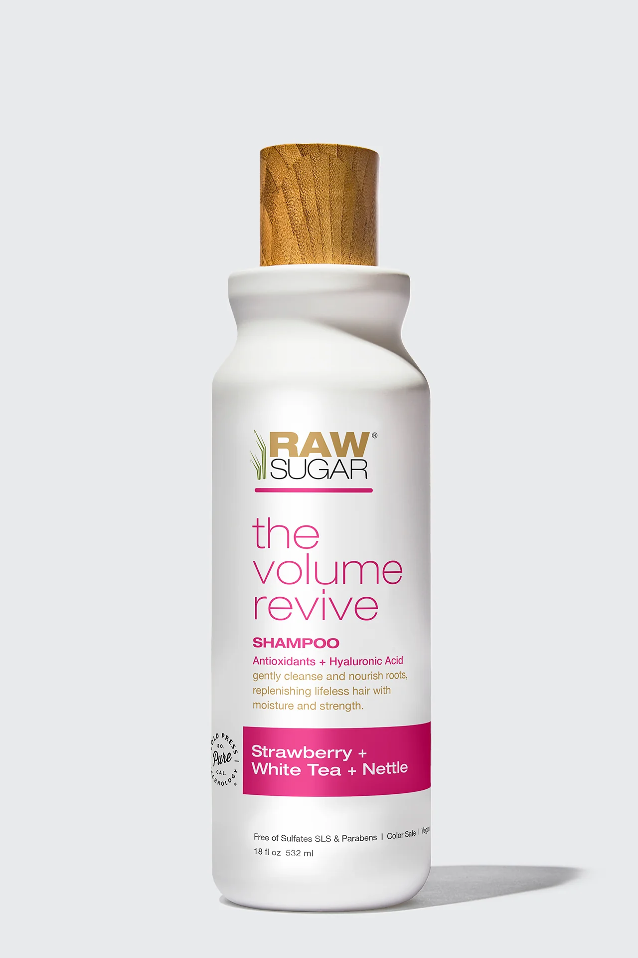 The Volume Revive Shampoo | Strawberry + White Tea + Nettle | 18 fl oz