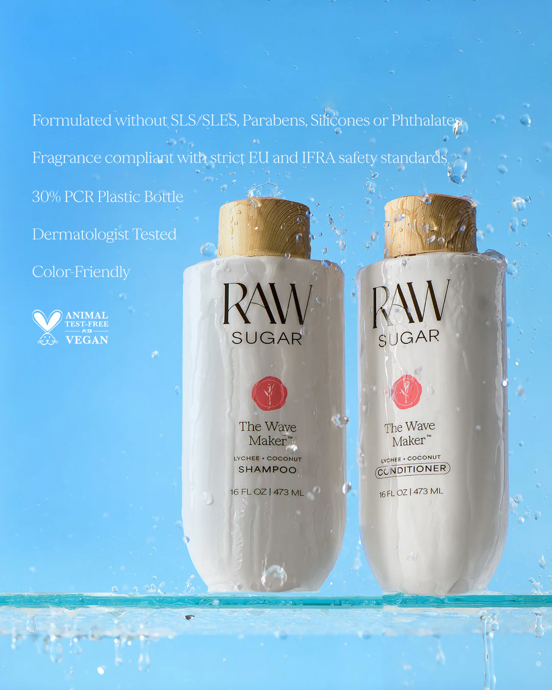 The Wave Maker Conditioner | Lychee + Coconut | 16 fl oz - Image 4