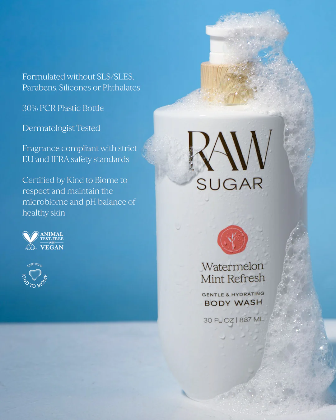Watermelon Mint Refresh Body Wash | Watermelon + Mint | 30 fl oz - Image 5